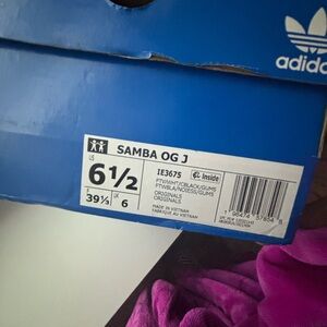 Adidas Samba OG J Sneakers - Blue